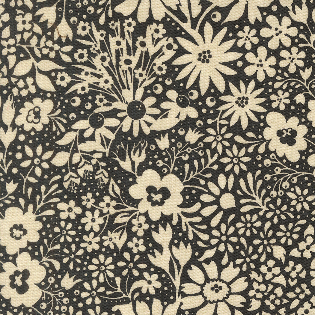 Florals - Noir | Posh Collection | Basic Grey | Moda Fabrics | 30770 21