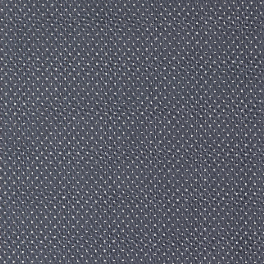 Farmhouse Dot Dots Pindots - Indigo | Sun Drenched Fabric Collection | Designed by Sweetfire Road | Moda Fabrics | 43207 15