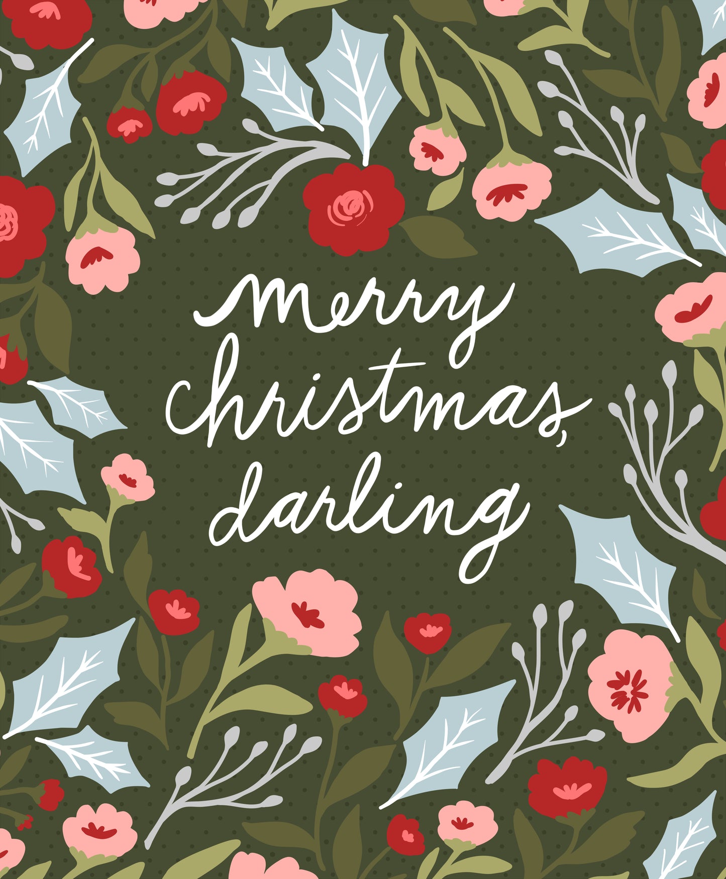 Berry and Pine Packaged Panel by Lella Boutique for Moda Fabrics
