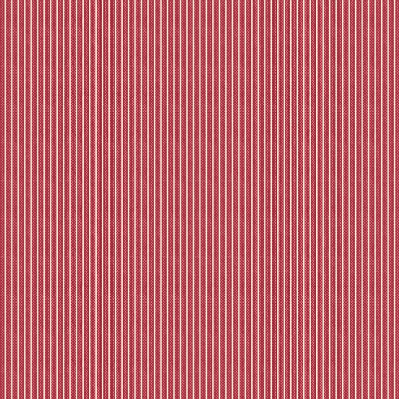 Tiny Stripe - Red | Tilda | Creating Memories