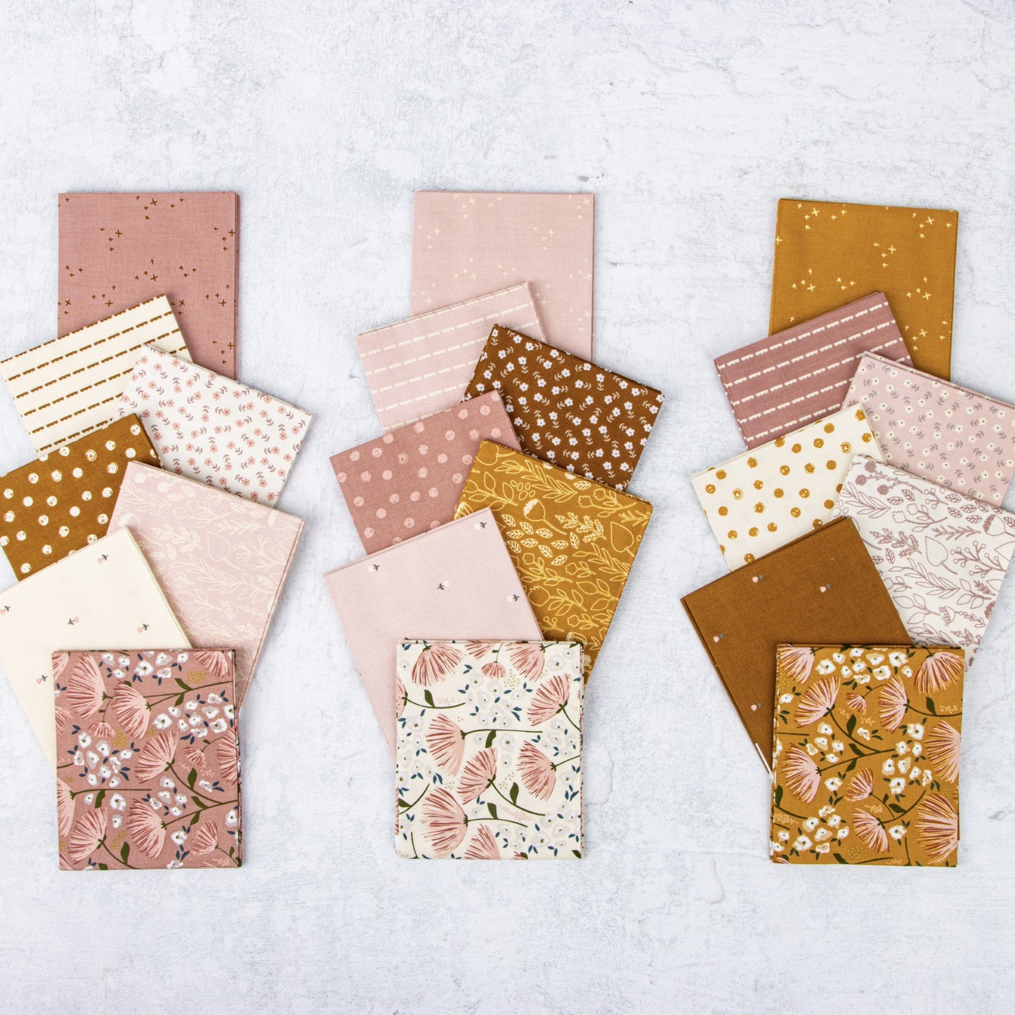 Blush n' Butterscotch Fabrics by Simple Simon & Company