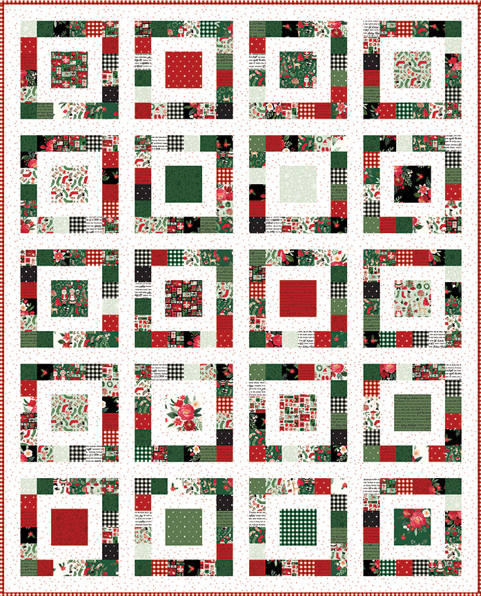 Charming Christmas Quilt Kit