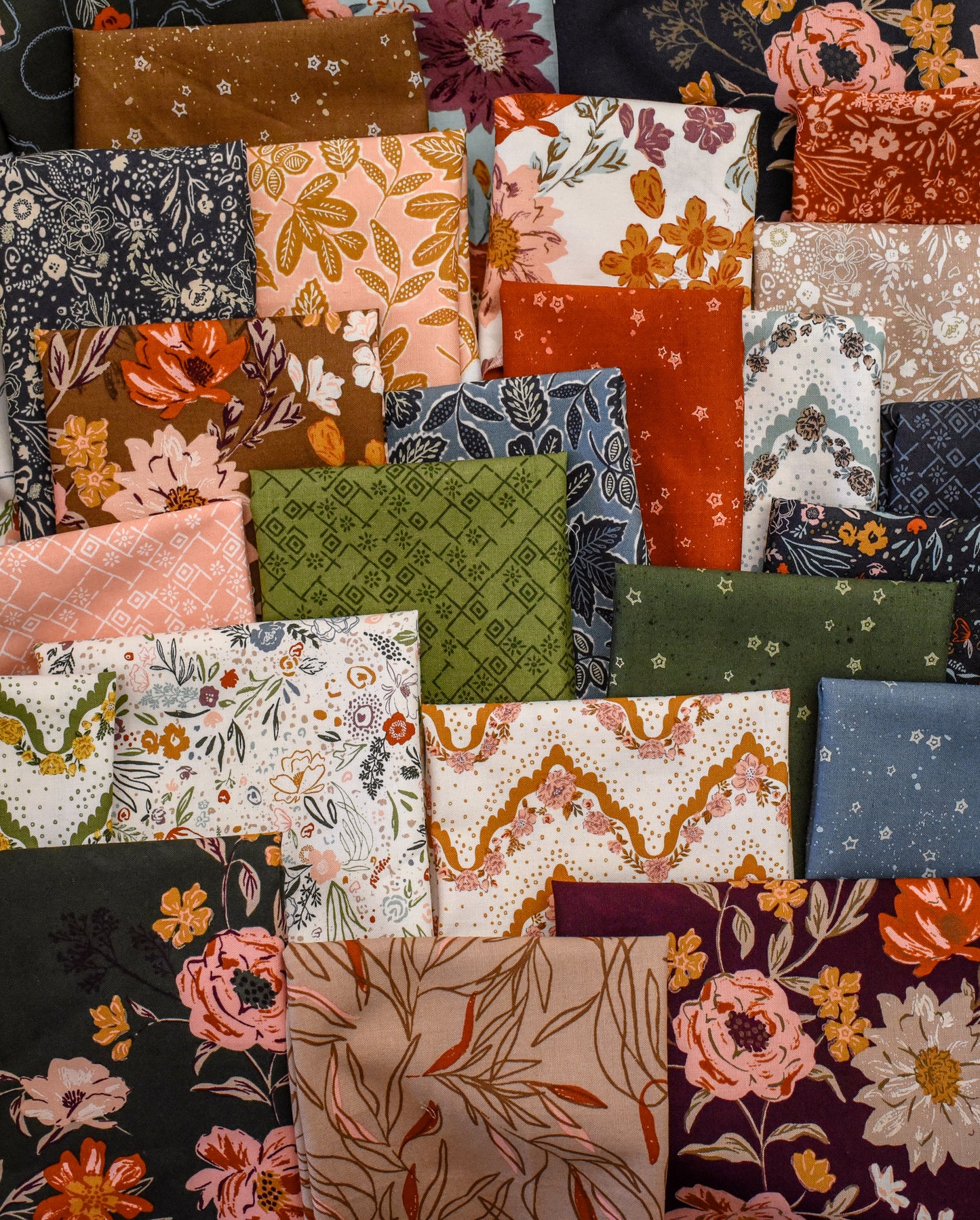 Foraged Found & Hand Me Down Fat Quarter Bundle | Fancy That Design House | Moda Fabrics