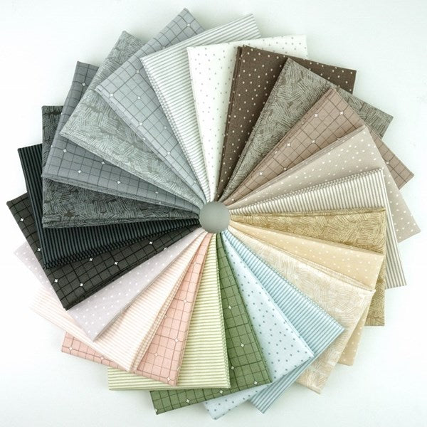 SERENITY fabric bundle | 24 fabrics | FIGO Fabrics | Designed by Ghazal Razavi