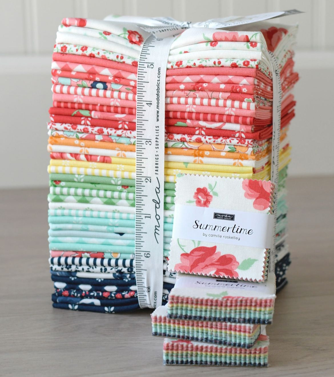 Summertime Fat Quarter Bundle | Camille Roskelley | Moda Fabrics