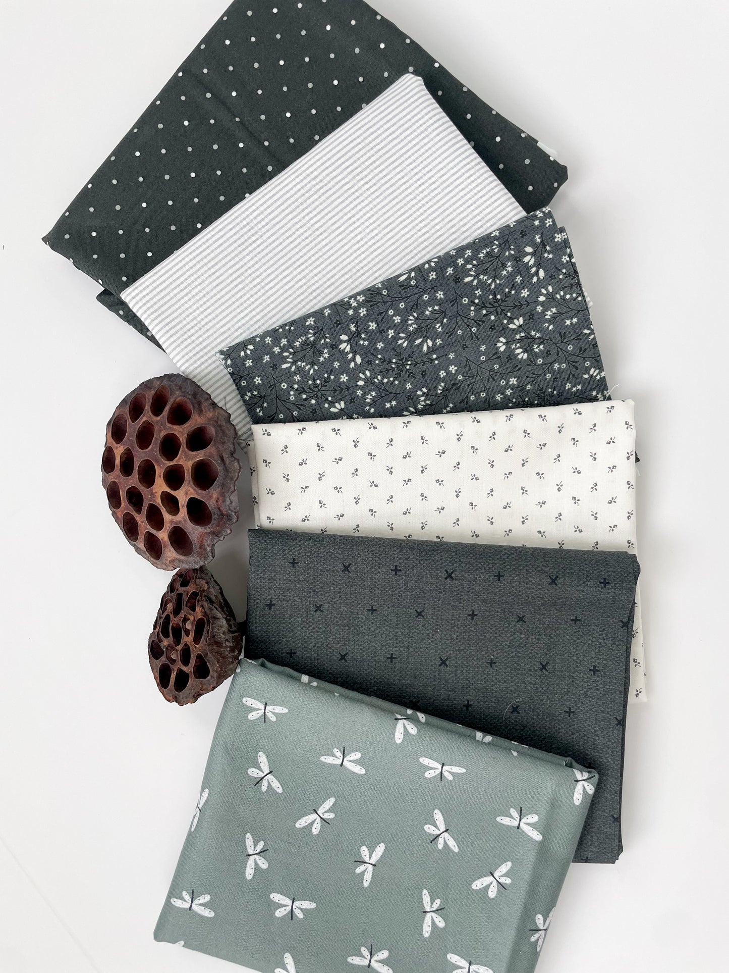 Mist & Moths fabric bundle | 6 Fabrics | Curated bundle