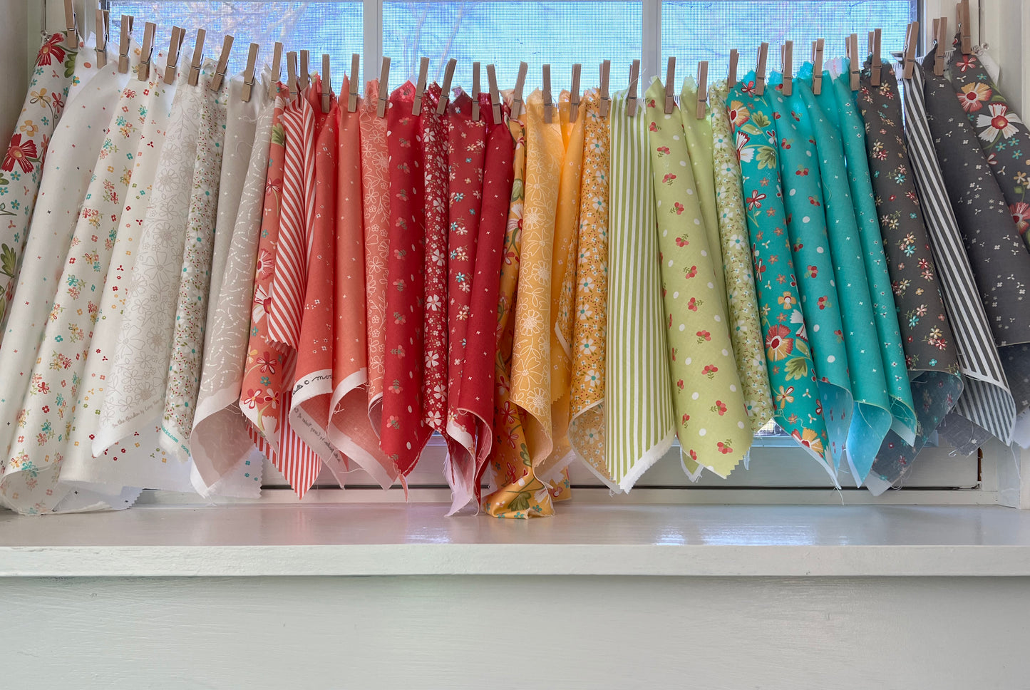 PREORDER In the Garden Jelly Roll | Corey Yoder | Moda Fabrics