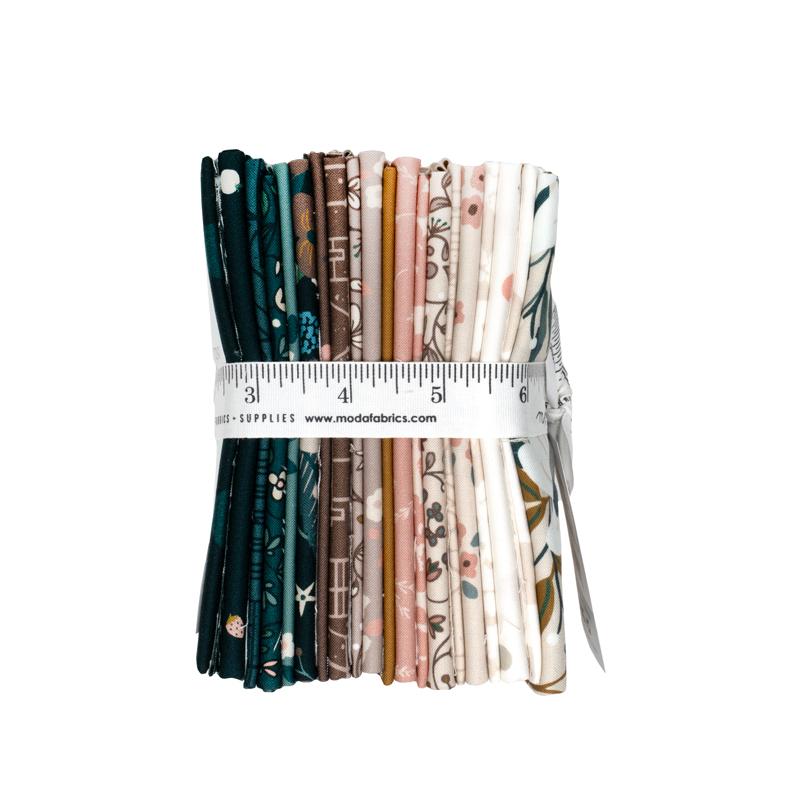 PREORDER Midnight Fleur Fat Quarter bundle | Quiltd | Moda Fabrics