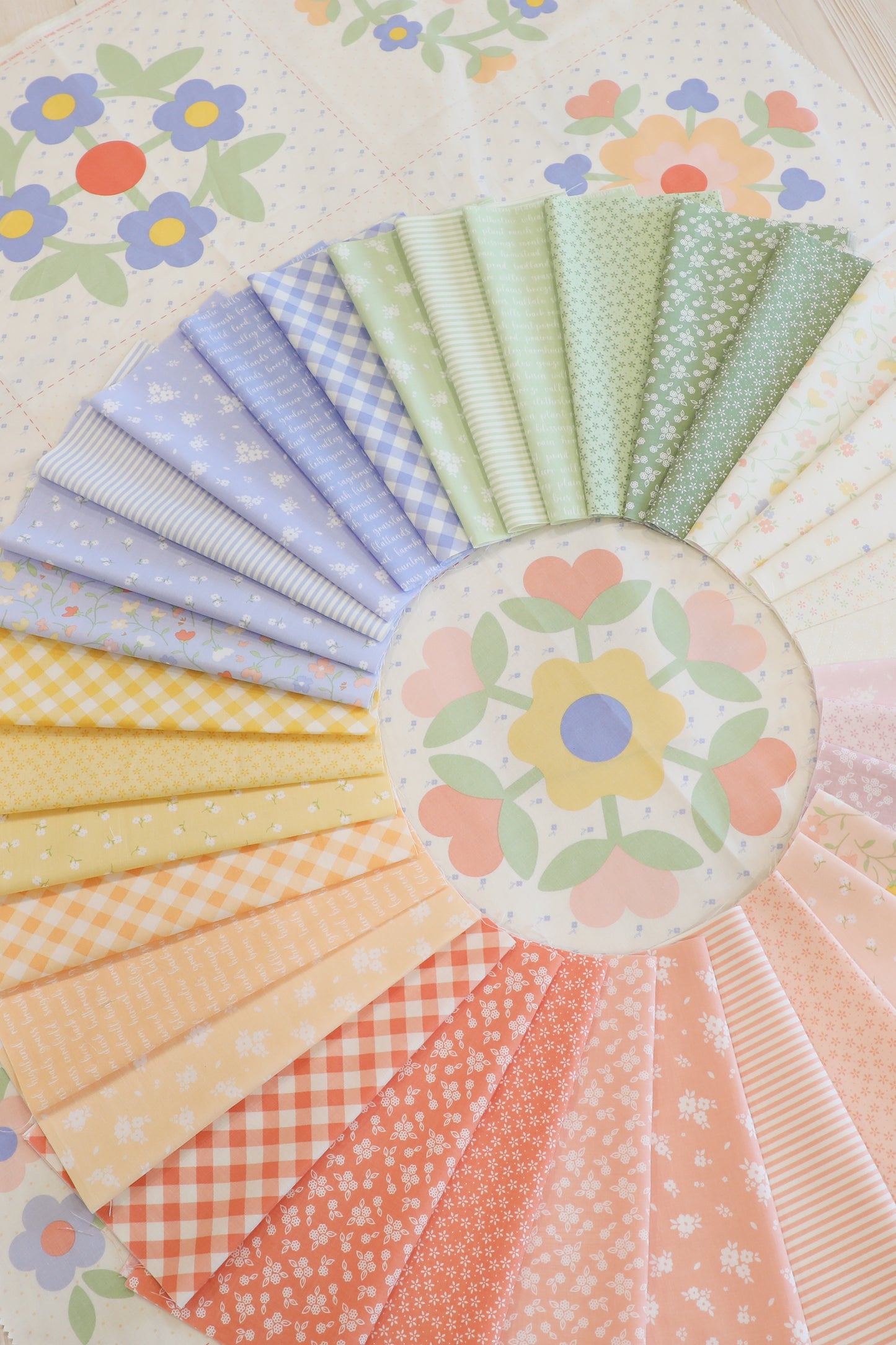 PREORDER Pastel Priarie Fat Quarter Bundle | My Sew Quilty Life | Moda Fabrics