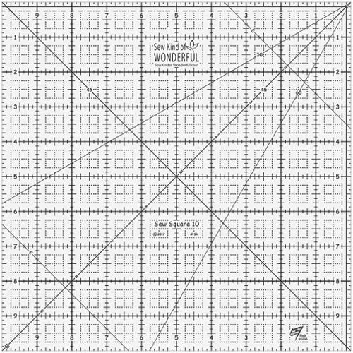 Sew Square 10" Ruler™