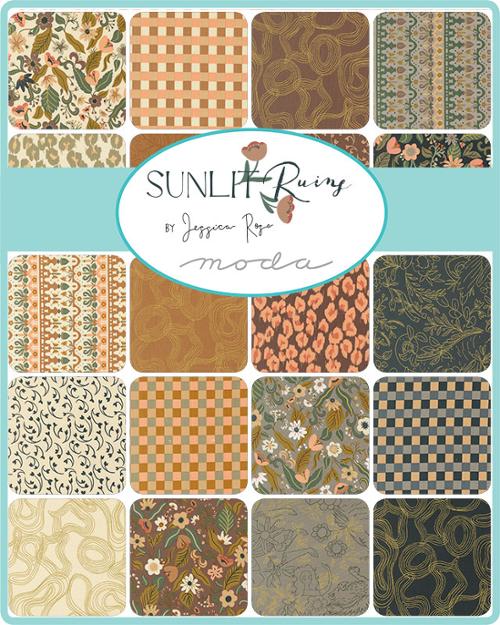 Sunlit Ruins Fat Quarter bundle by Jessica Rose for Moda Fabrics