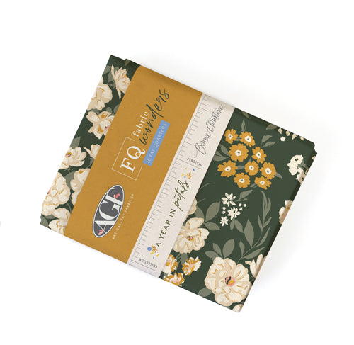 A Year in Petals | Fat Quarter Bundle | Bonnie Christine | 16 fabrics | Art Gallery Fabrics