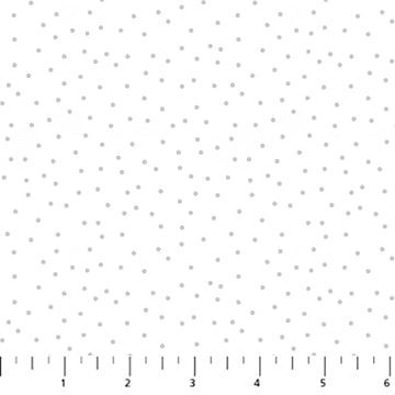 Grey Dots on White | Serenity Collection | Designed by Ghazal Razavi | FIGO Fabrics | 92013-10