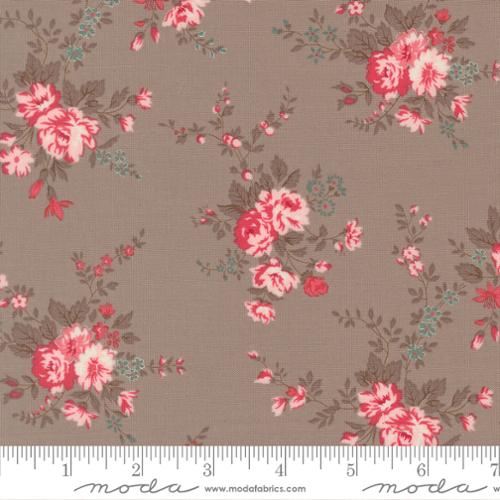 Main Floral - Stone | Lyda Rose Collection | Bunny Hill | Moda Fabrics | 307022