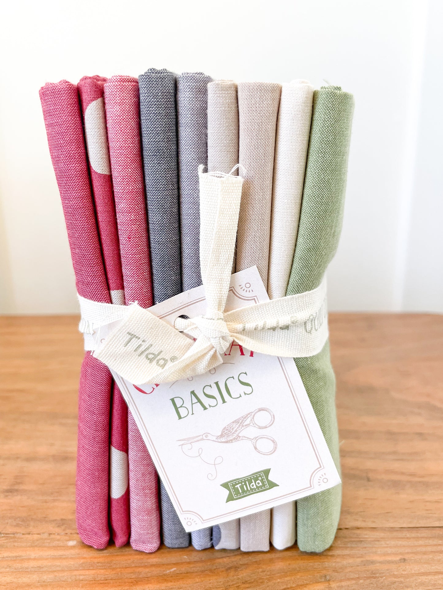 Winter Hues | Seasonal Chambray FQB | Tilda Fabrics | 9pc