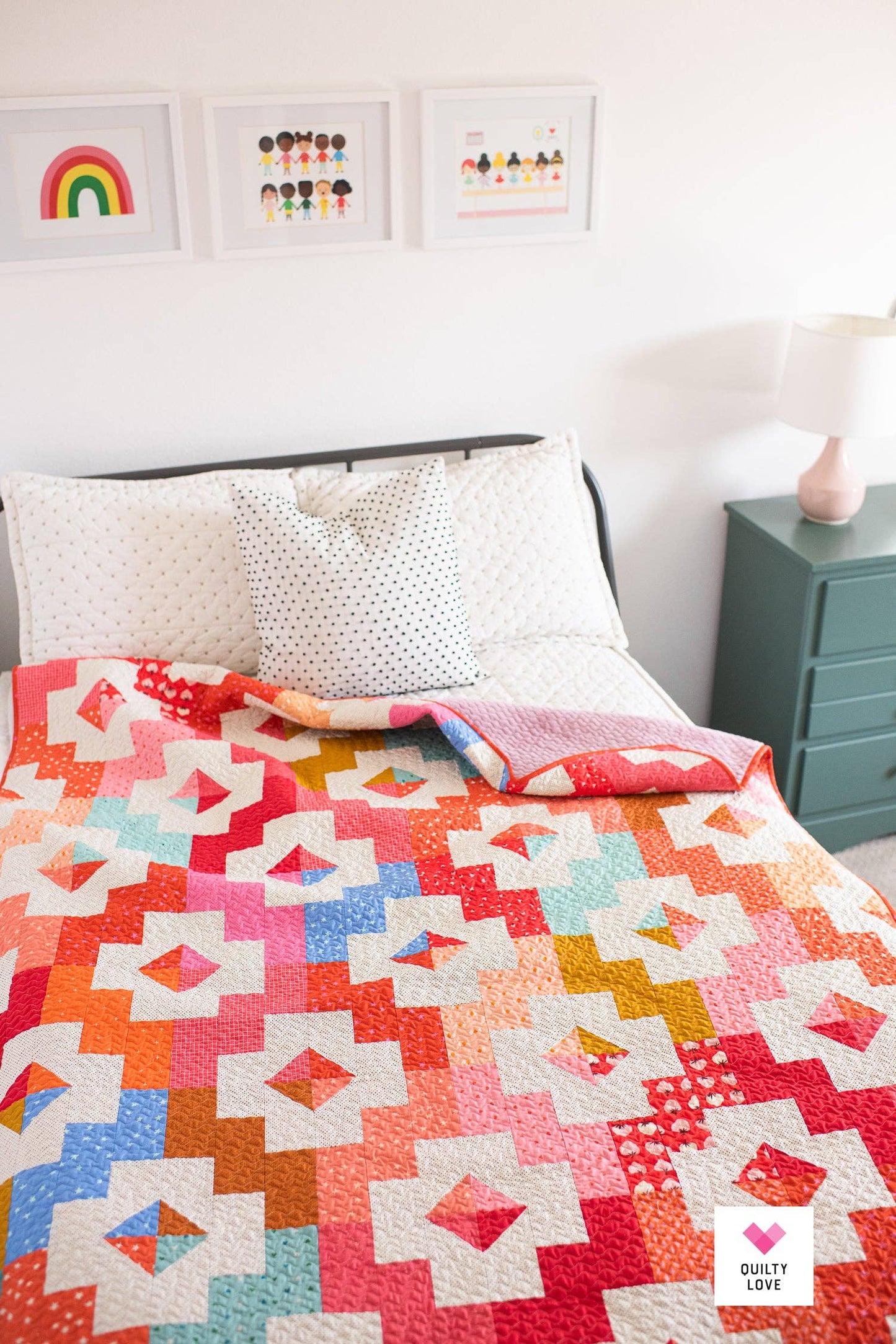 Diamond Pop PAPER Quilt Pattern