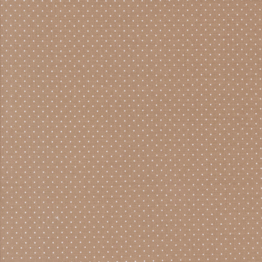 Hobnail Goblets Dots Pin Dot - Mushroom | Frivolity Collection | Sweetfire Road | Moda Fabrics