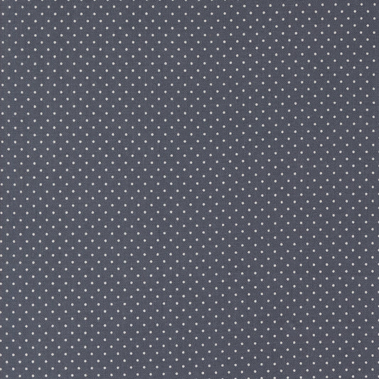 Farmhouse Dot Dots Pindots - Indigo | Sun Drenched Fabric Collection | Designed by Sweetfire Road | Moda Fabrics | 43207 15