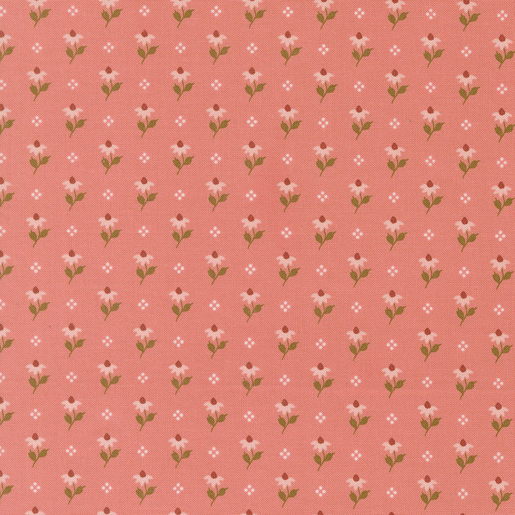 Bumbling Posies Small Floral - Rose Water | Wild Honey Collection | Lella Boutique | Moda Fabrics | 525213