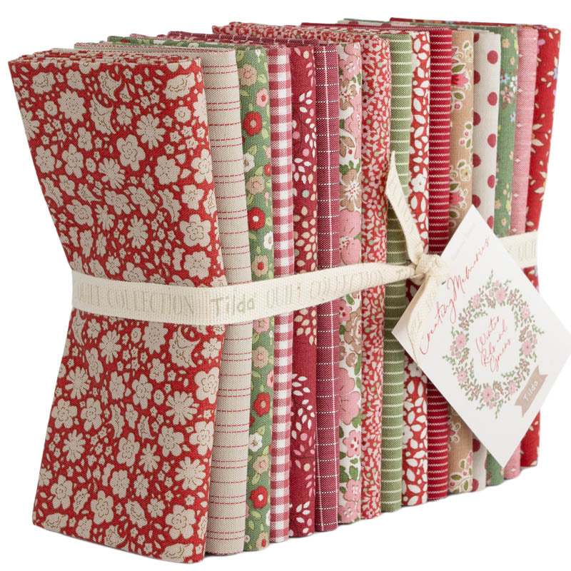 Creating Memories | Winter Collection | Tilda Fabrics | Fat Quarter Bundle | 16 Fabrics