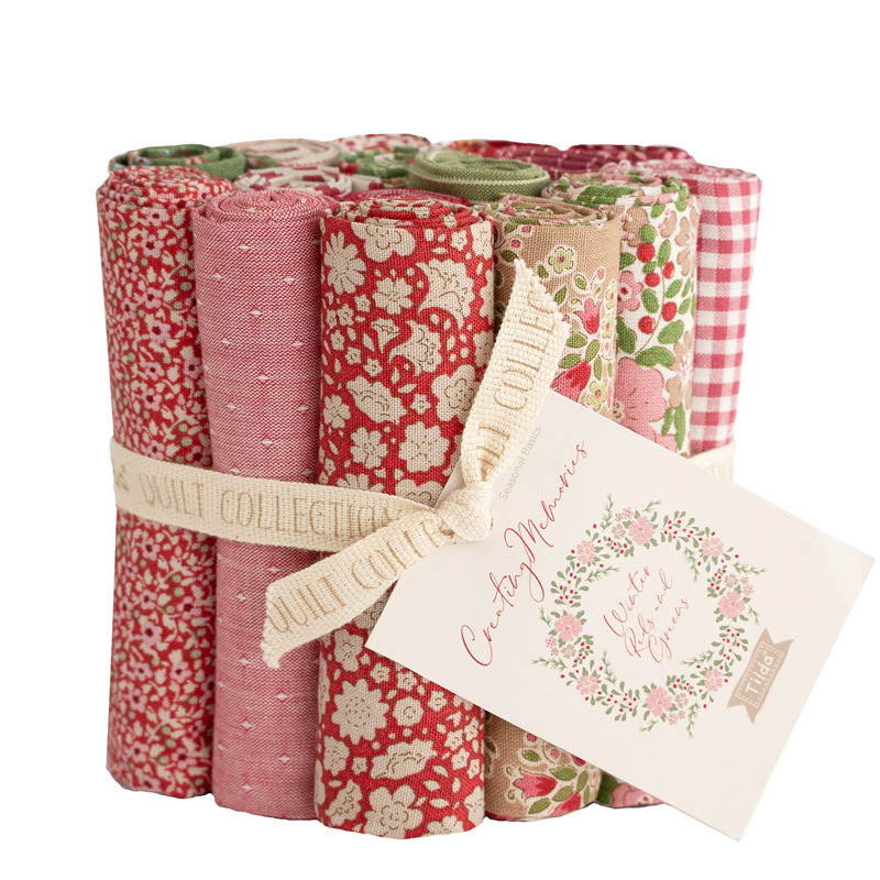 Creating Memories | Winter Collection | Tilda Fabrics | Fat Quarter Bundle | 16 Fabrics