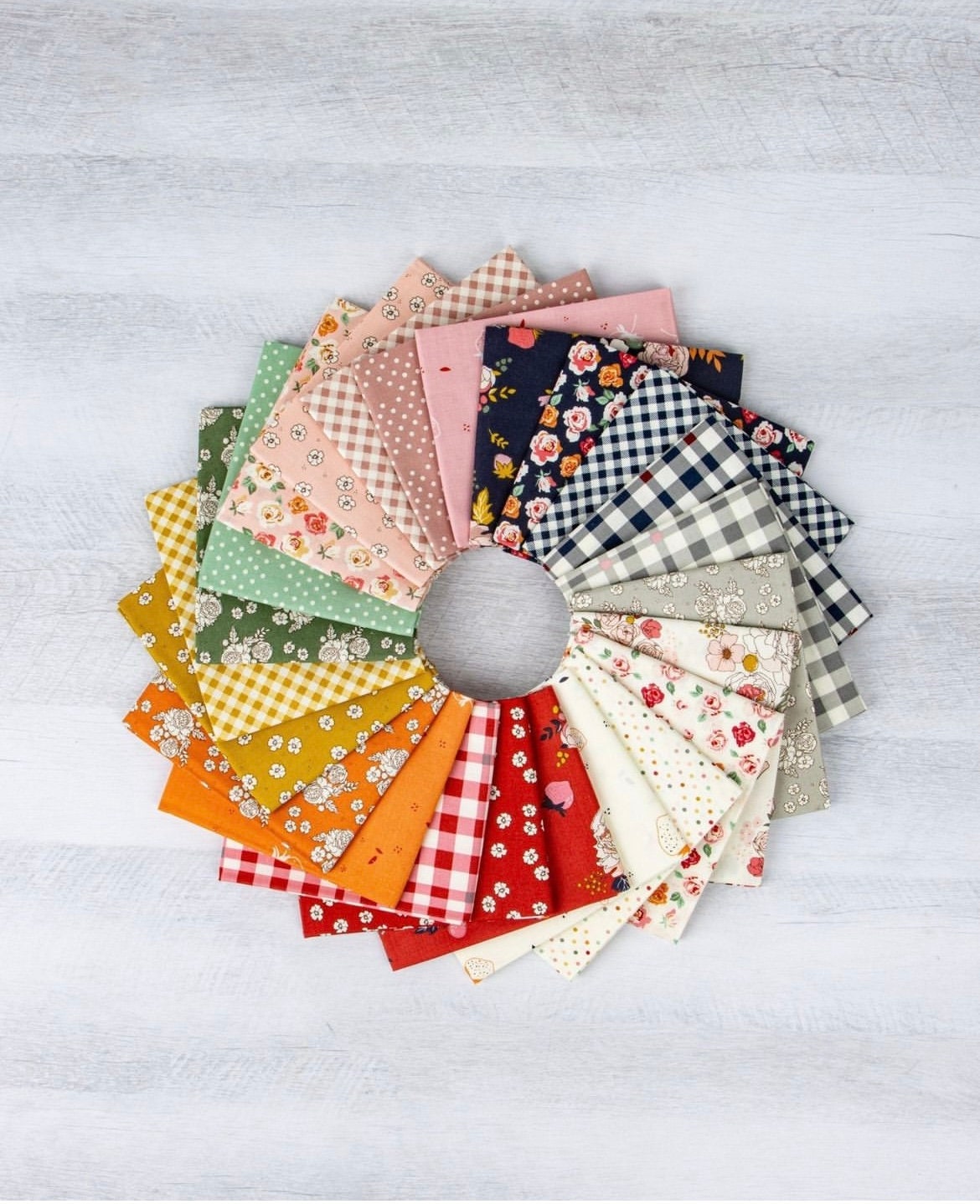 BloomBerry Fat Quarter Bundle by Riley Blake | Designed by Minki Kim |  24 prints