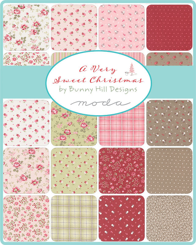 PREORDER A Very Sweet Christmas by Bunny Hill Designs for Moda Fabrics