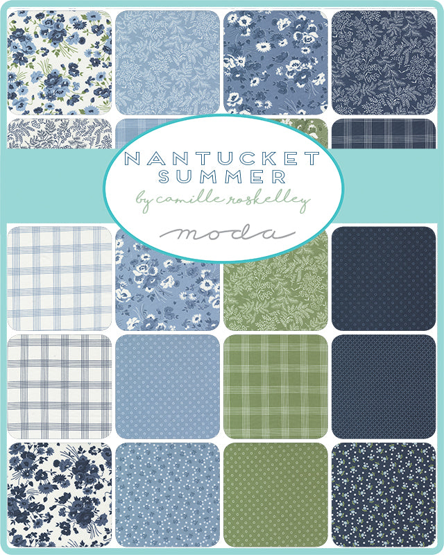 Nantucket Summer Fat Quarter bundle | Camille Roskelley | Moda Fabrics