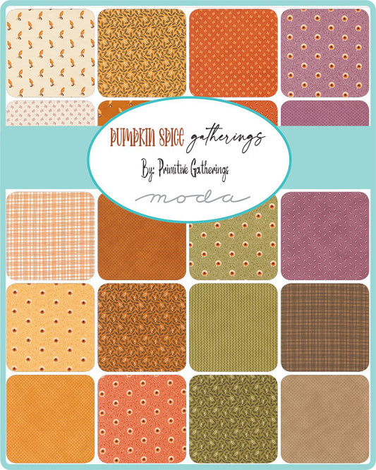 PREORDER Pumpkin Spice Gatherings by Primitive Gatherings for Moda Fabrics