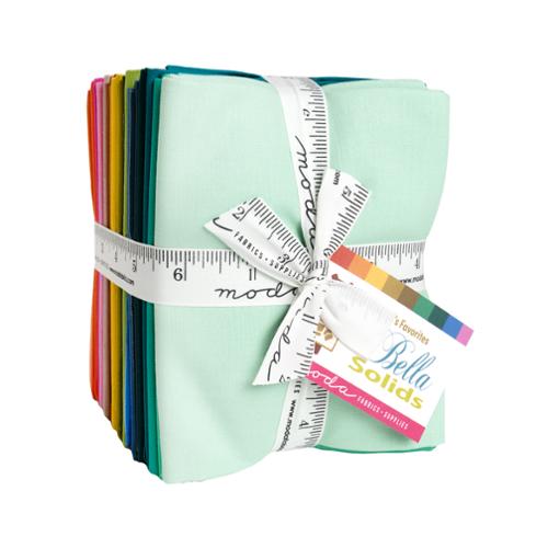 Elizabeth Hartman's Favorite Bella Solids | Fat Quarter Bundle | Moda Fabrics