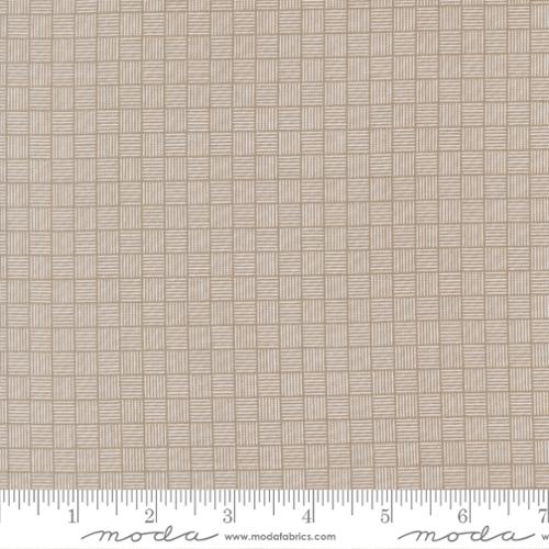 Crosshatch Blenders - Stone | Birch & Willow | Sherri & Chelsea | Moda Fabrics