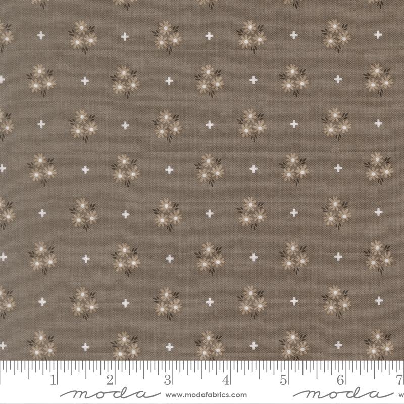 Blooms Florals - Slate | Birch & Willow | Sherri & Chelsea | Moda Fabrics