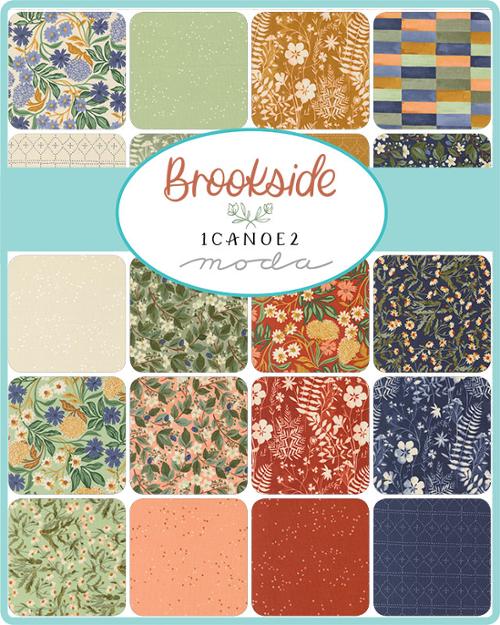 Brookside Fat Quarter Bundle | 1 Canoe 2 | Moda Fabrics