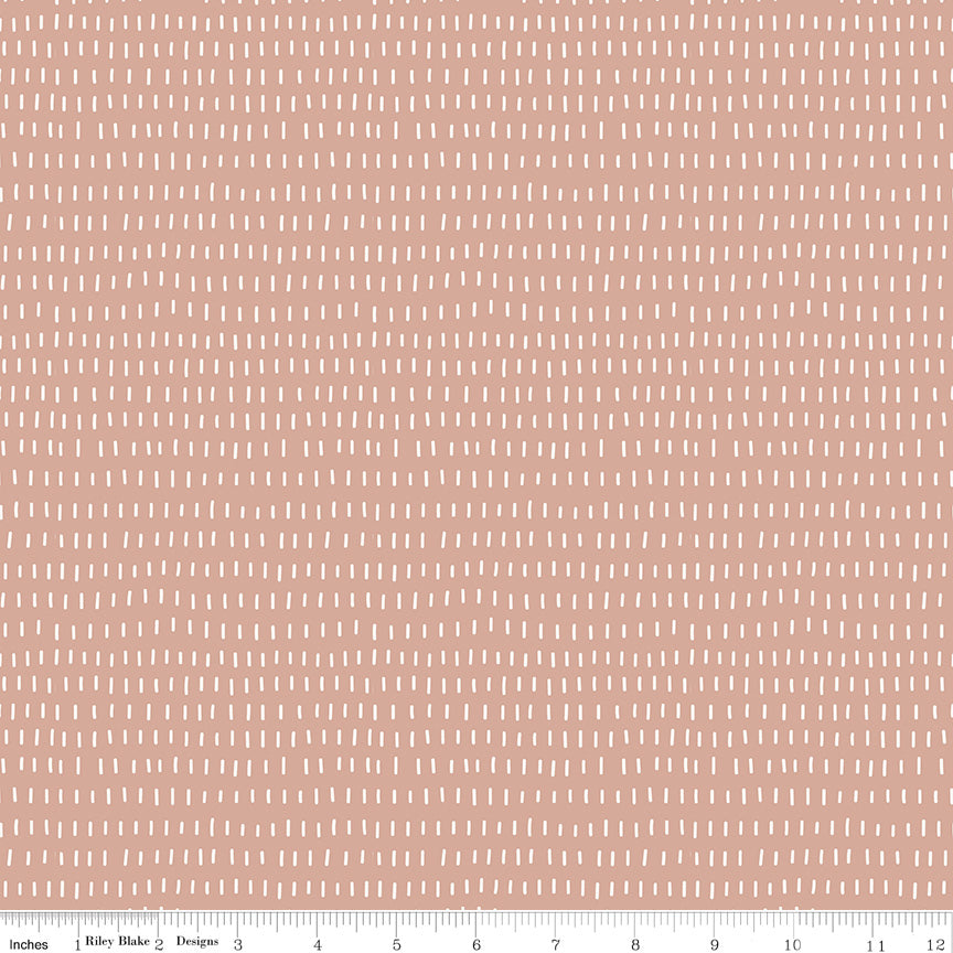 Cozy Bébé Dashes Mellow Rose|  C16432-MELLOWROSE