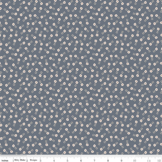 Cozy Bébé Flowers Blue | C16433-BLUE