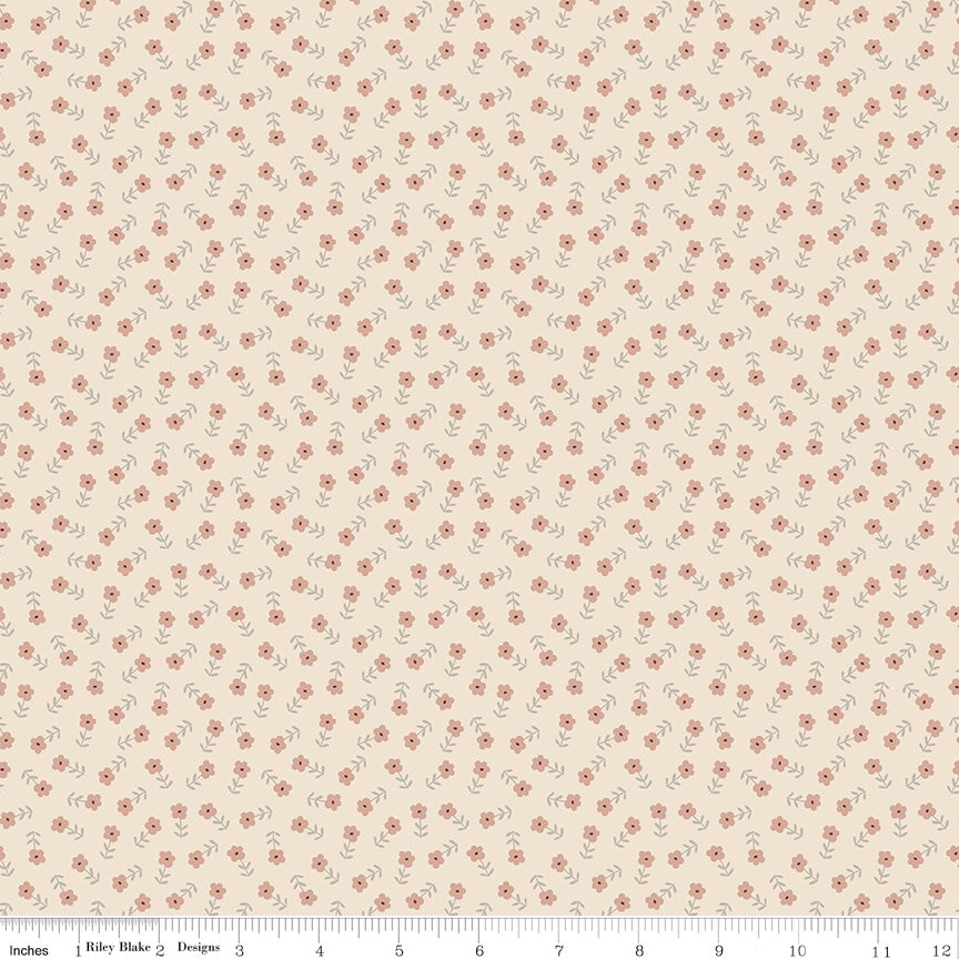 Cozy Bébé Flowers Cream | C16433-CREAM
