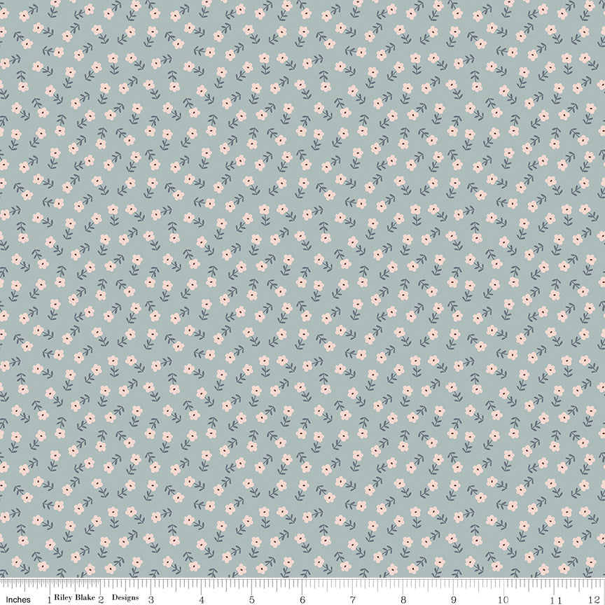 Cozy Bébé Flowers Dove | C16433-DOVE