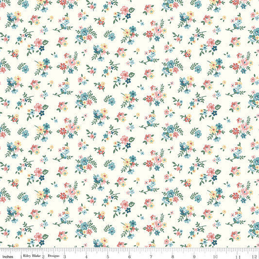 PREORDER: Mary Catherine Ditsy Floral Cloud