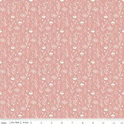 Evening on the Prairie Silhouette Floral Pink