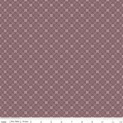 Evening on the Prairie Geo Floral Grape