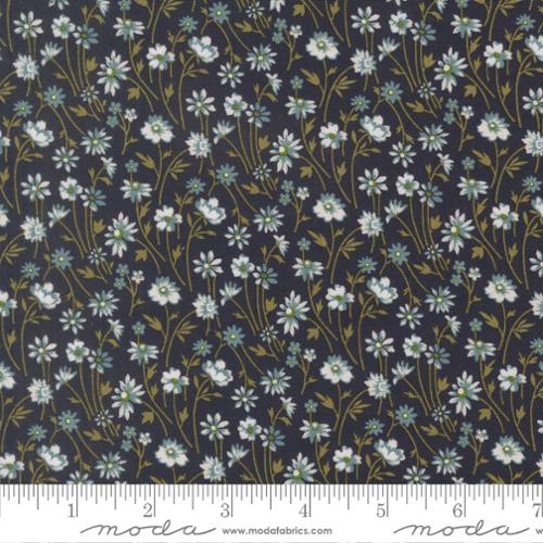 Cheek Posy Small Floral Midnight | Chelsea Garden Collection | Moda Fabrics