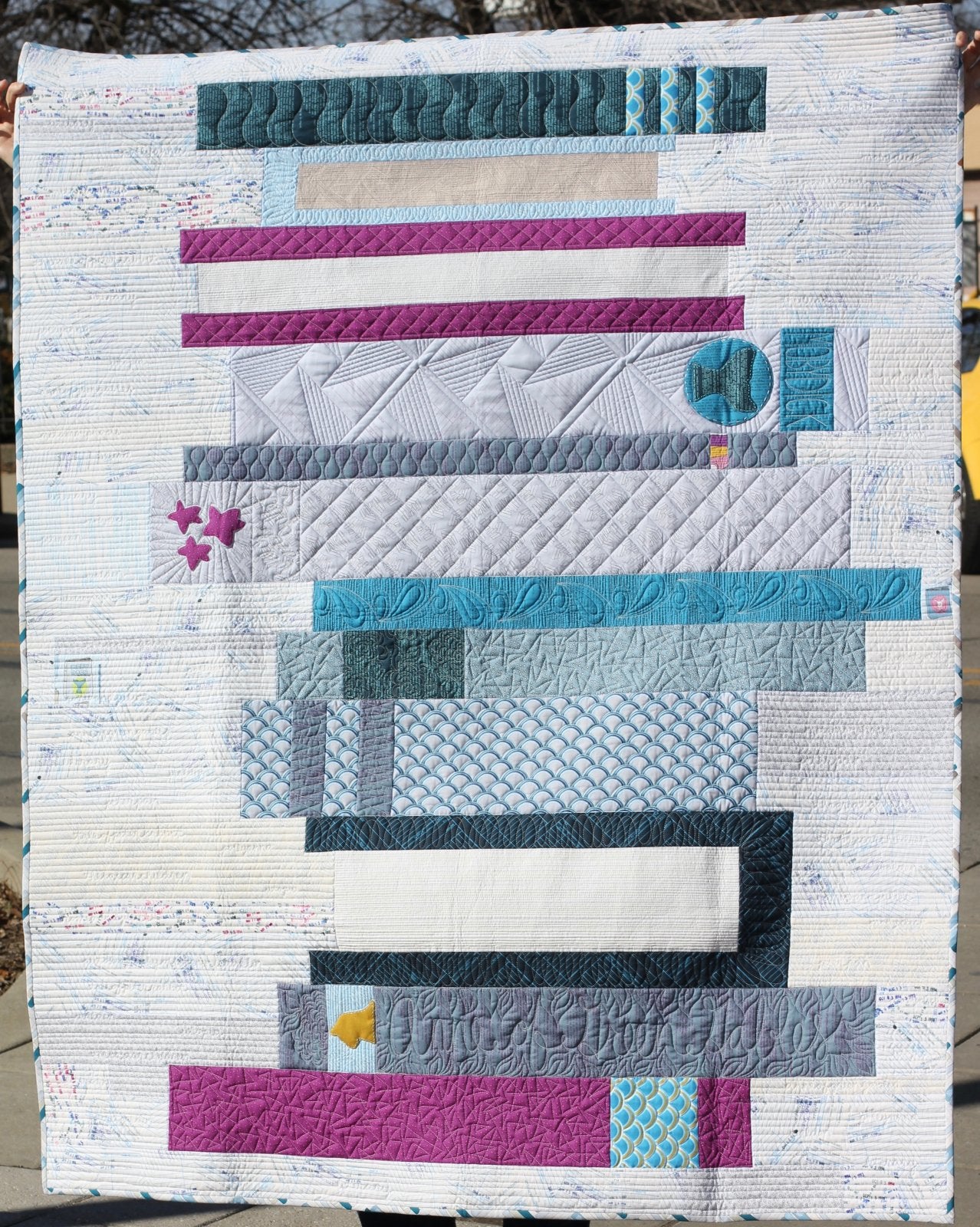 Book Club Quilt Pattern by Crimson Tate