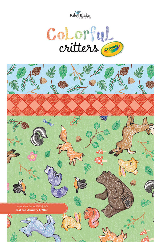PREORDER Colorful Critters 10" Stacker