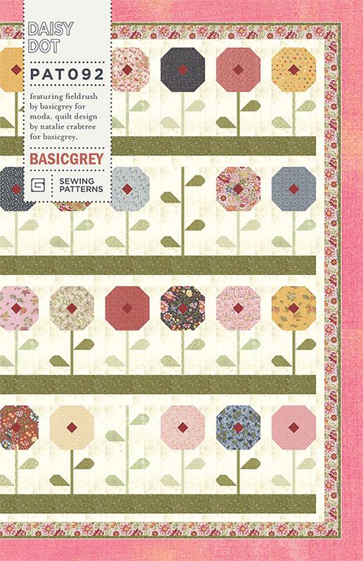 Daisy Dot Quilt Pattern by Basic Grey  - Paper Pattern