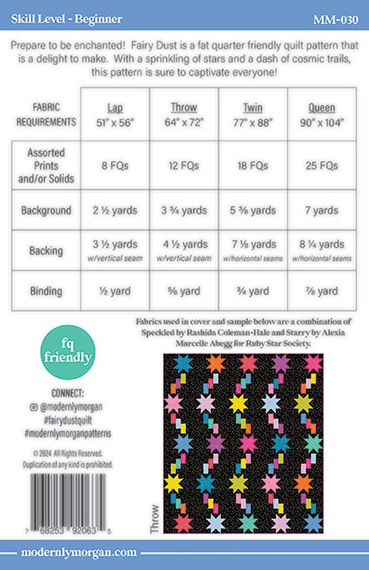 Fairy Dust Quilt Pattern by Modernly Morgan