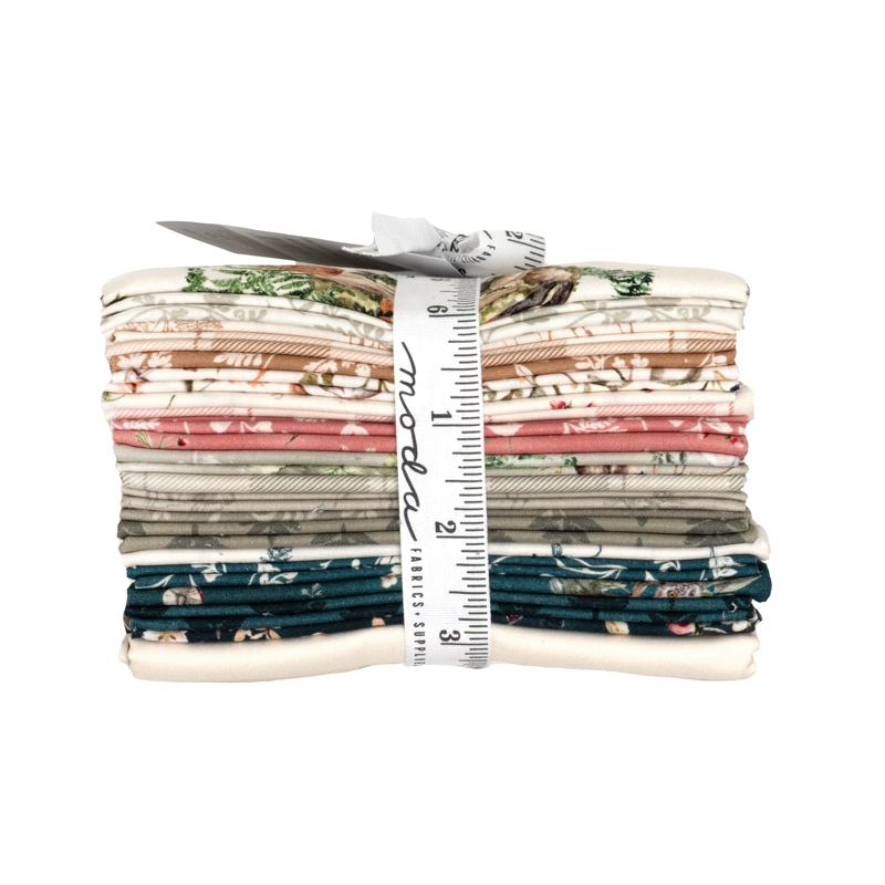 PREORDER Fable & Fern fat quarter bundle | Watercolour Heart | Moda Fabrics