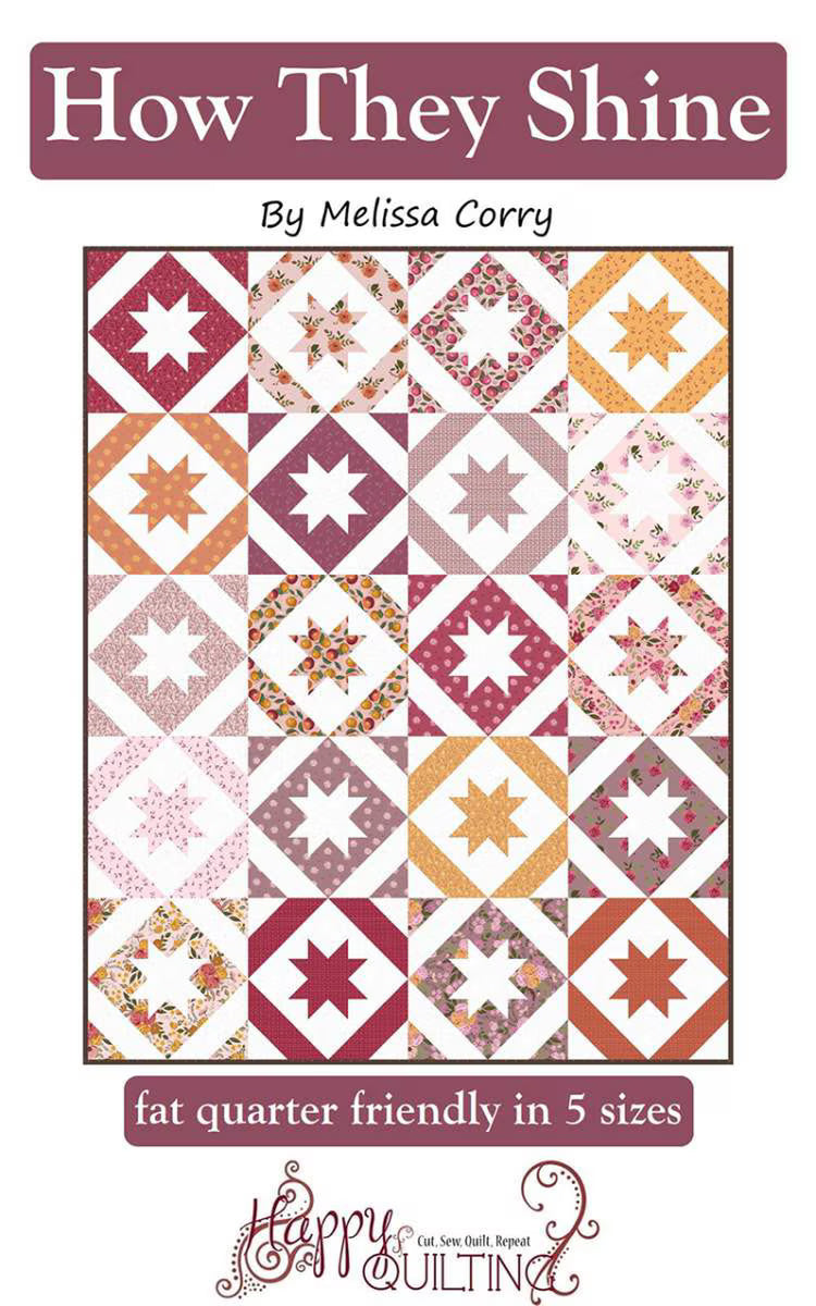 Melissa Corry How They Shine Quilt Pattern