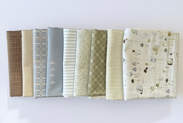 Moss & Mushroom FQ Bundle