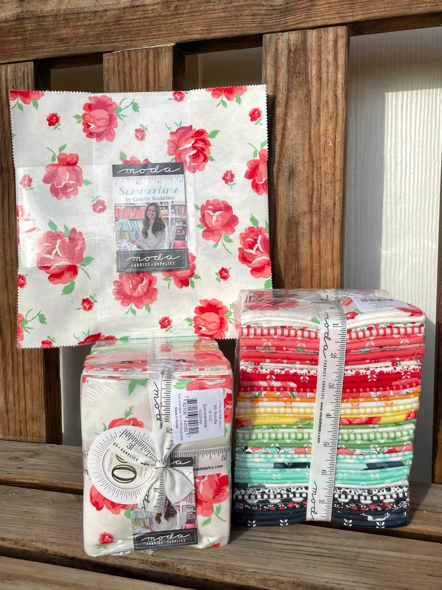 Summertime Layer Cake | Camille Roskelley | Moda Fabrics