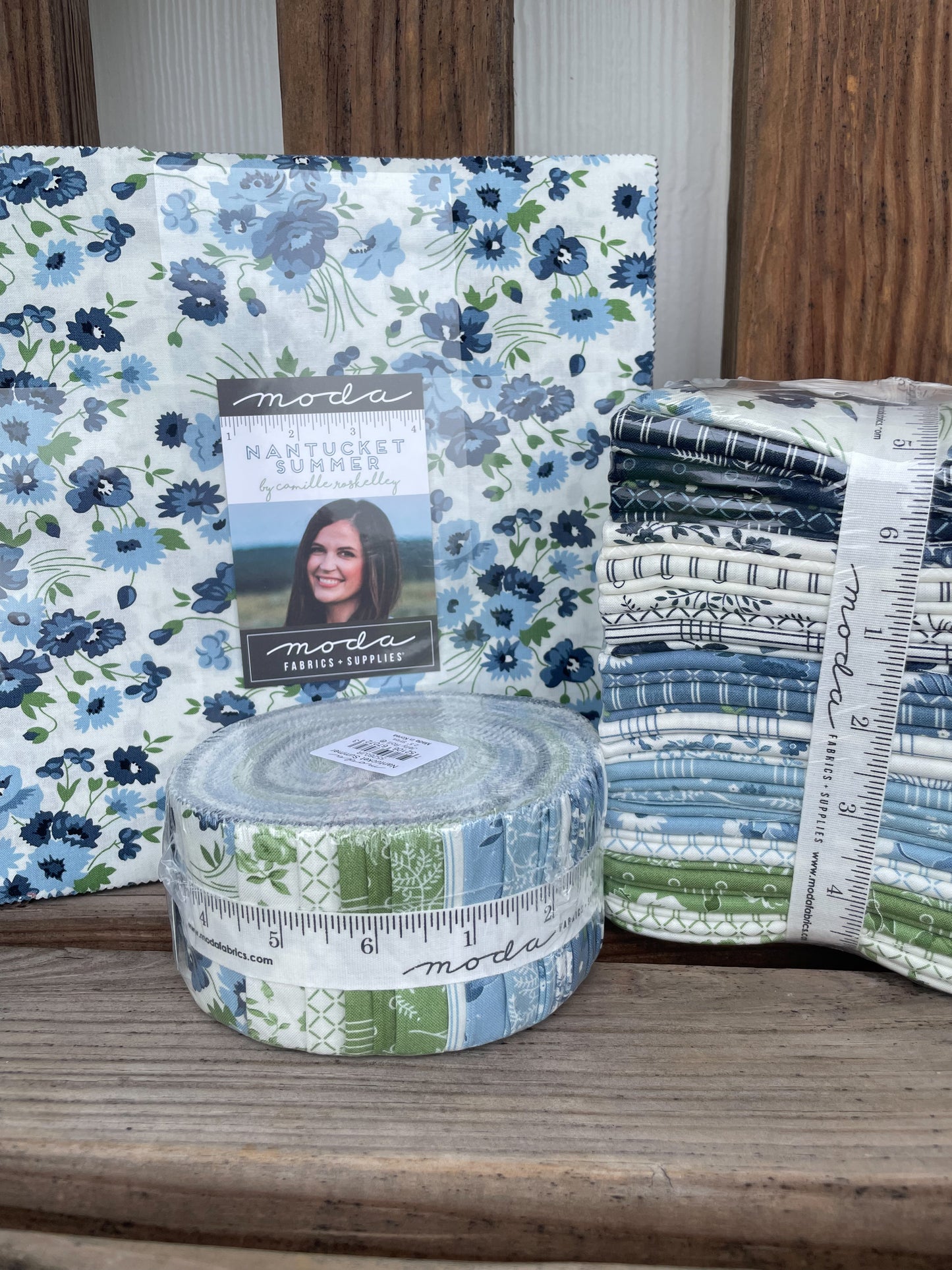 Nantucket Summer Fat Quarter bundle | Camille Roskelley | Moda Fabrics